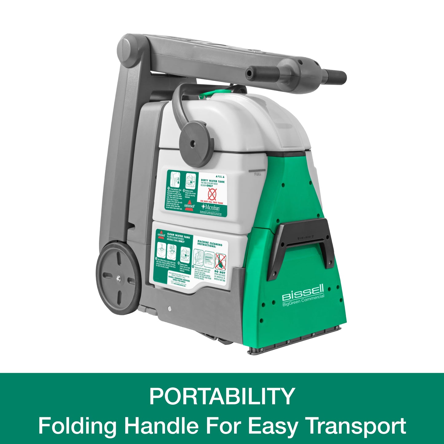 Bissell BigGreen BG10 Commercial 2-Motor Deep Cleaning Extractor