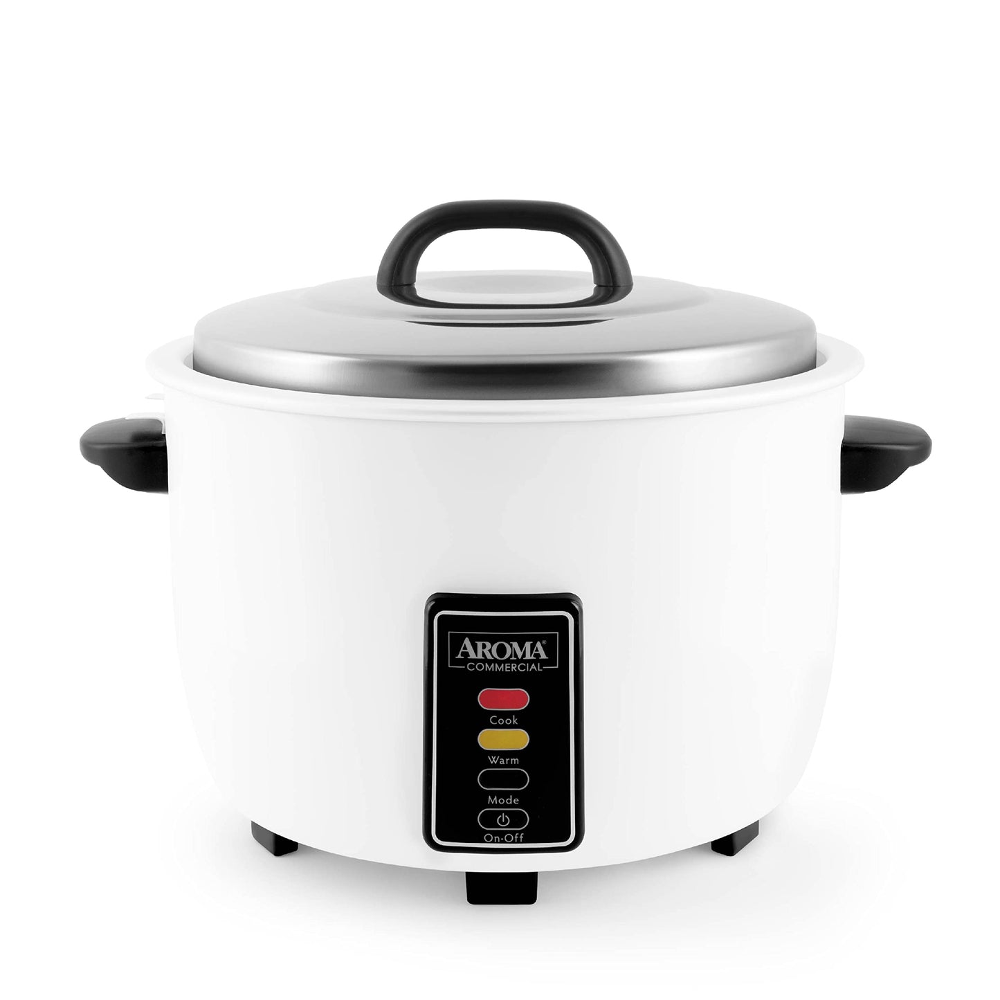 Aroma ARC-1033E 60-Cup Commercial Rice Cooker, White
