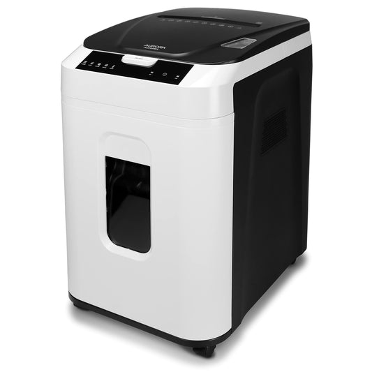 Aurora 200-Sheet Auto Feed Micro-Cut Paper Shredder, P-5