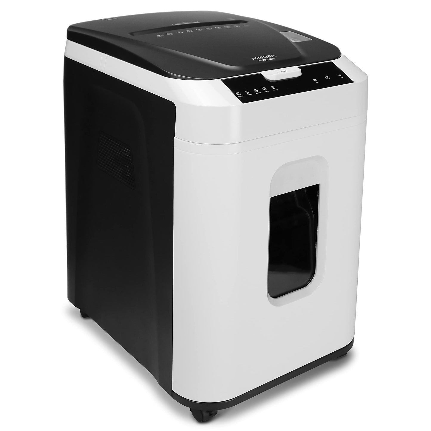 Aurora 200-Sheet Auto Feed Micro-Cut Paper Shredder, P-5