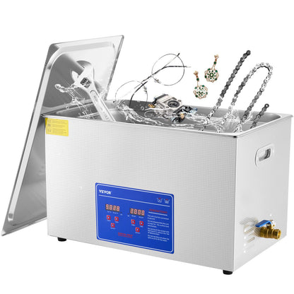 VEVOR 30L 1200W Ultrasonic Cleaning Machine Industrial Cleaner
