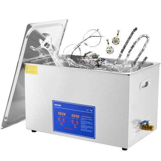 VEVOR 30L 1200W Ultrasonic Cleaning Machine Industrial Cleaner