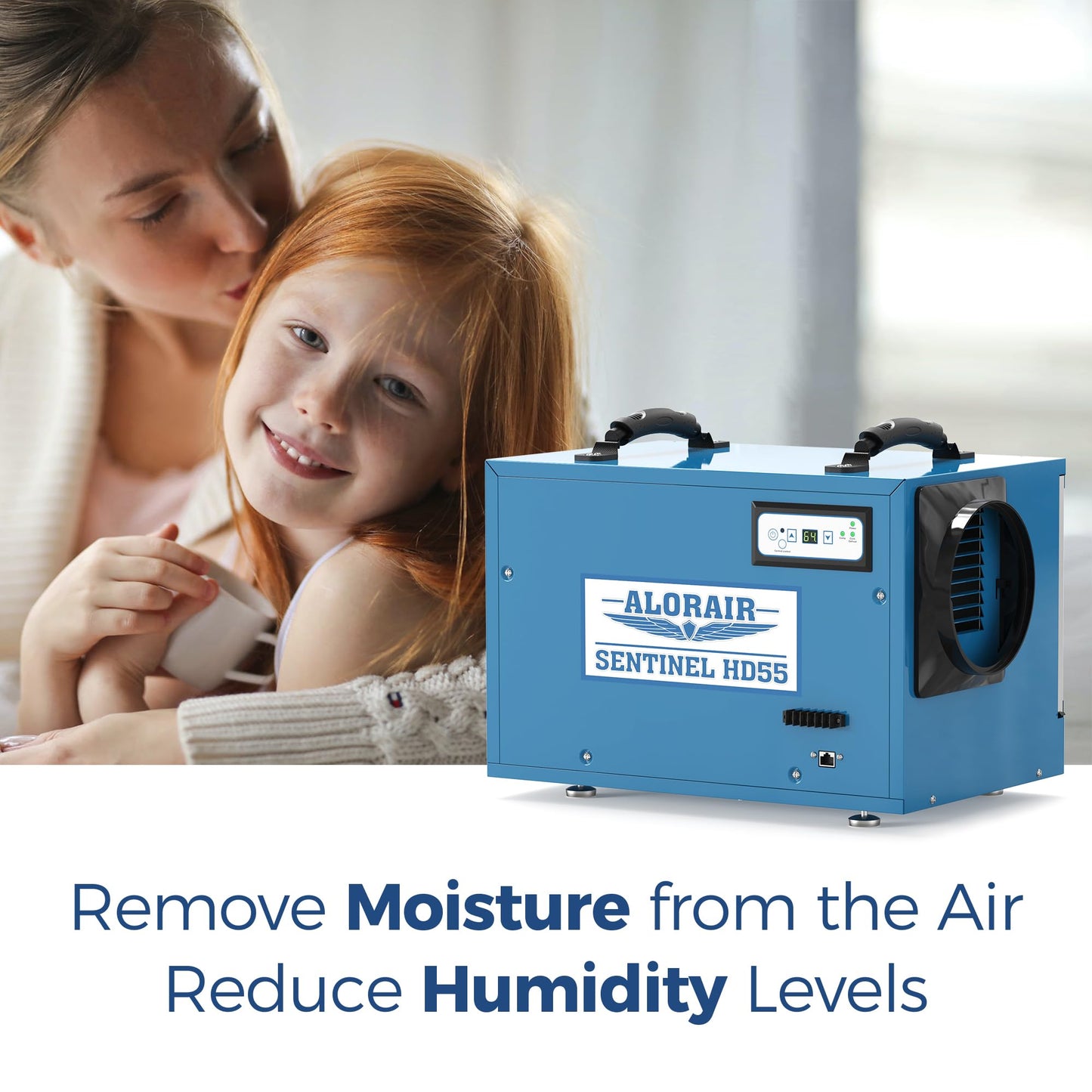 AlorAir Sentinel HD55 113-Pint Commercial Dehumidifier