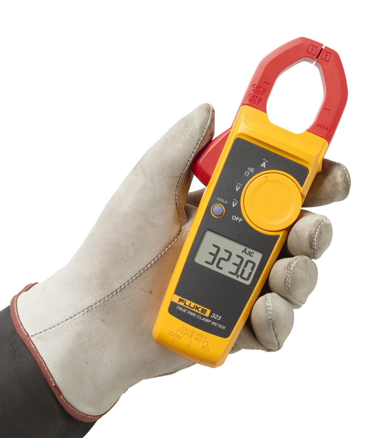 Fluke 323 True RMS Clamp Meter | AC 400A, 600V