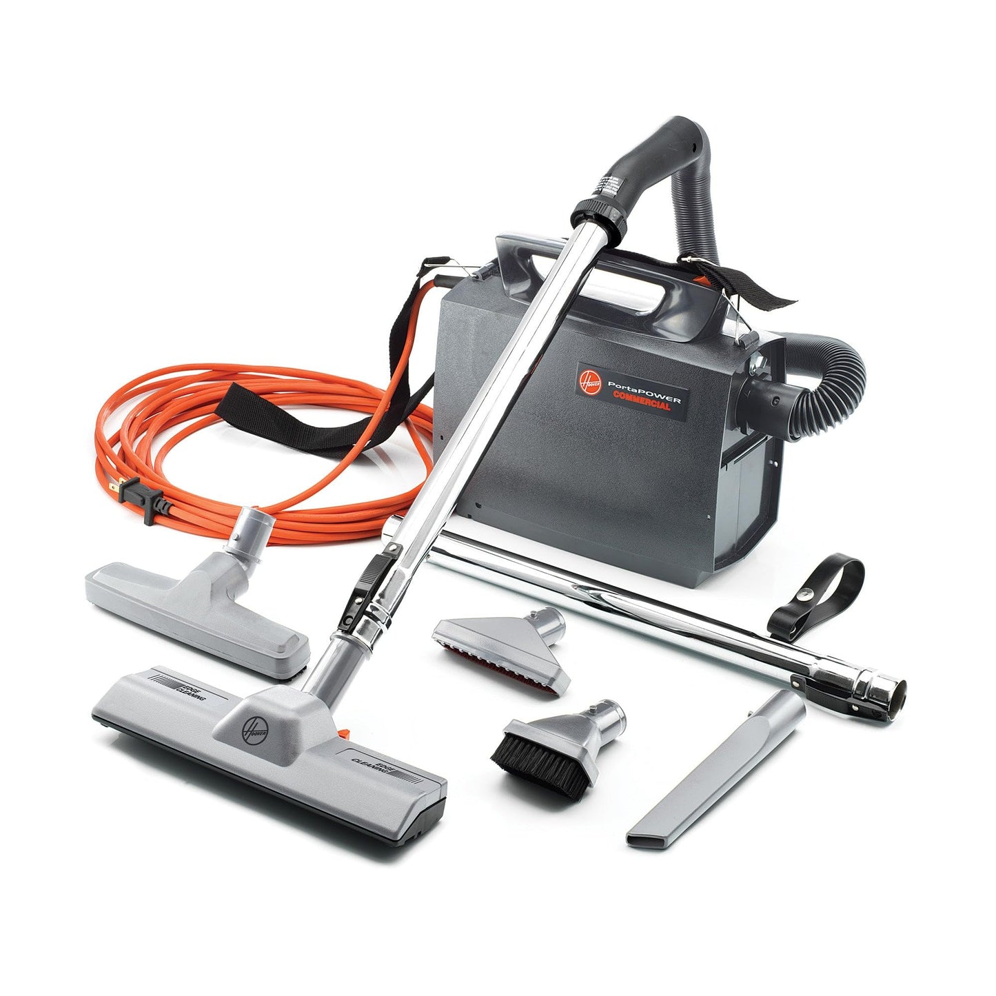 Hoover Commercial PortaPower Lightweight Canister Vacuum