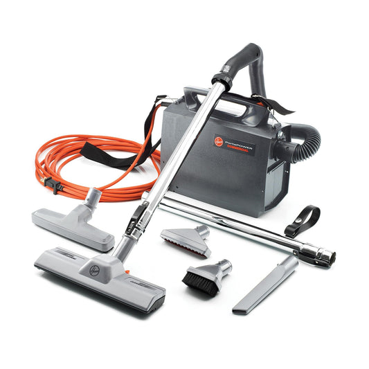 Hoover Commercial PortaPower Lightweight Canister Vacuum