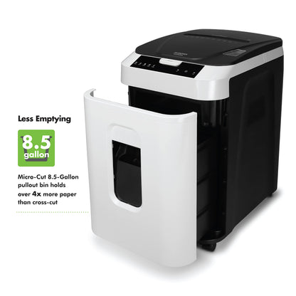 Aurora 200-Sheet Auto Feed Micro-Cut Paper Shredder, P-5