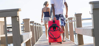 Scepter Duramax Flo 'N Go 14-Gallon Portable Fuel Caddy Tank Red