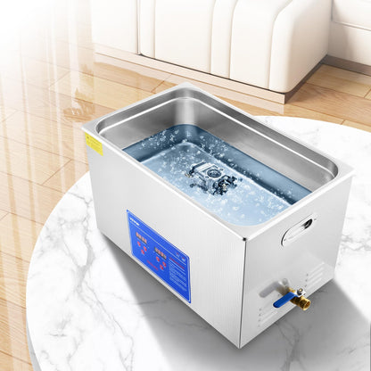 VEVOR 30L 1200W Ultrasonic Cleaning Machine Industrial Cleaner