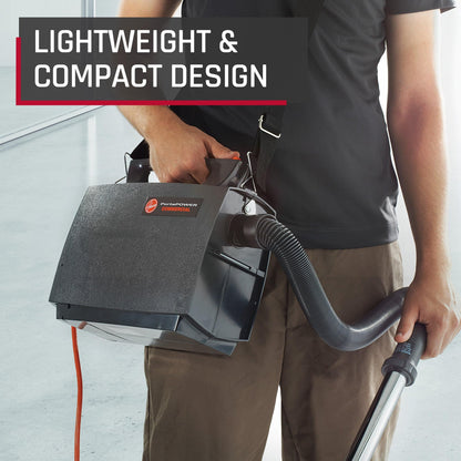 Hoover Commercial PortaPower Lightweight Canister Vacuum