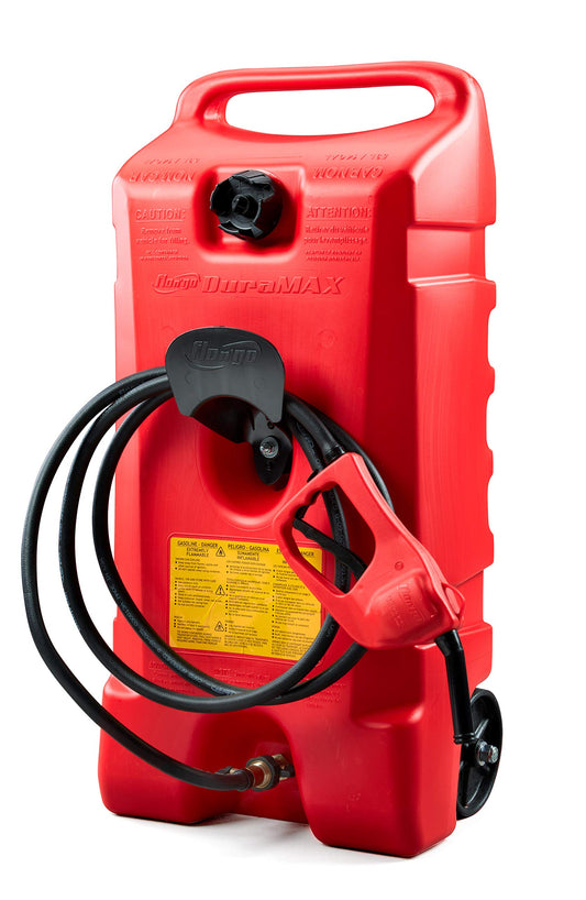 Scepter Duramax Flo 'N Go 14-Gallon Portable Fuel Caddy Tank Red