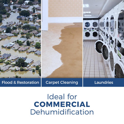 AlorAir Sentinel HD55 113-Pint Commercial Dehumidifier