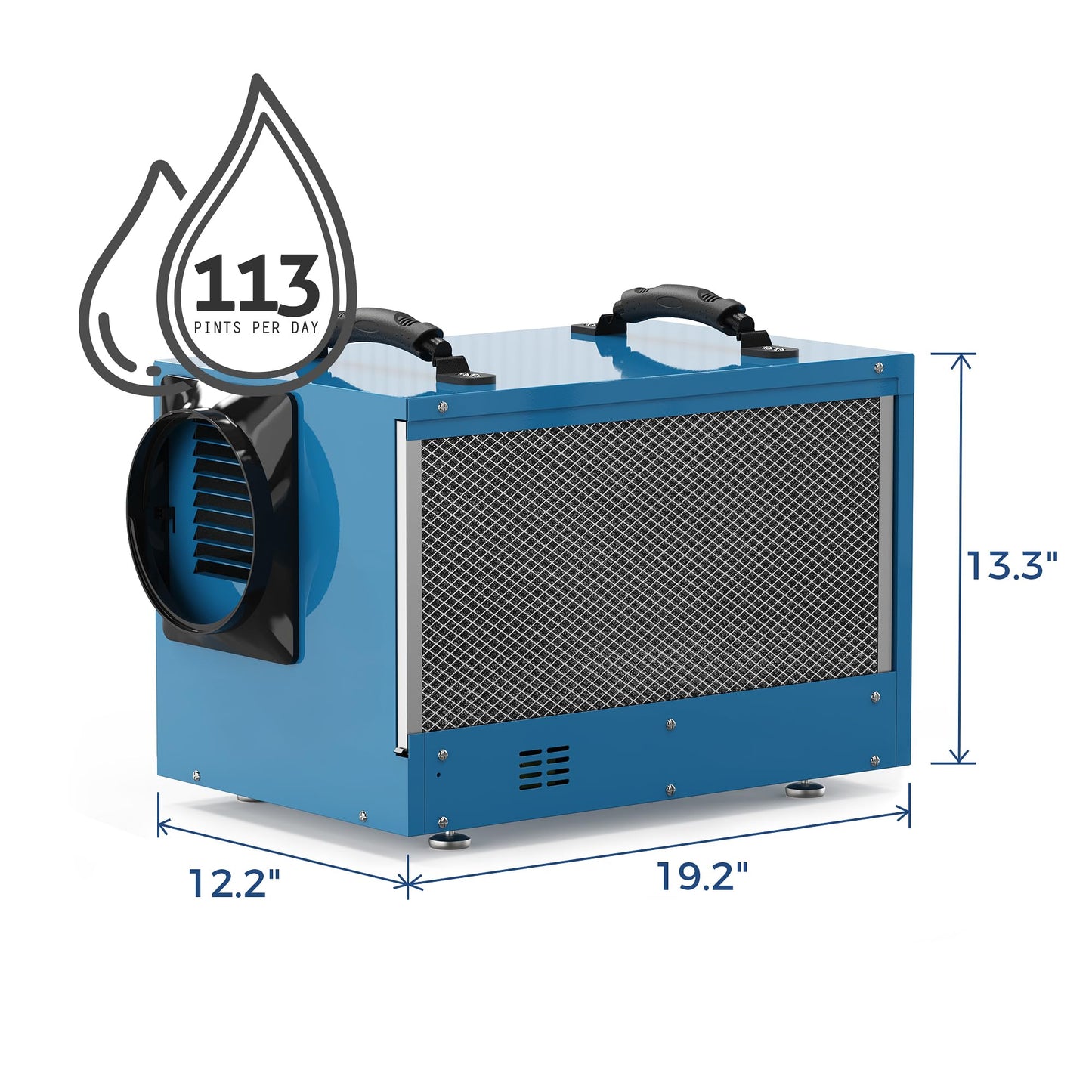 AlorAir Sentinel HD55 113-Pint Commercial Dehumidifier