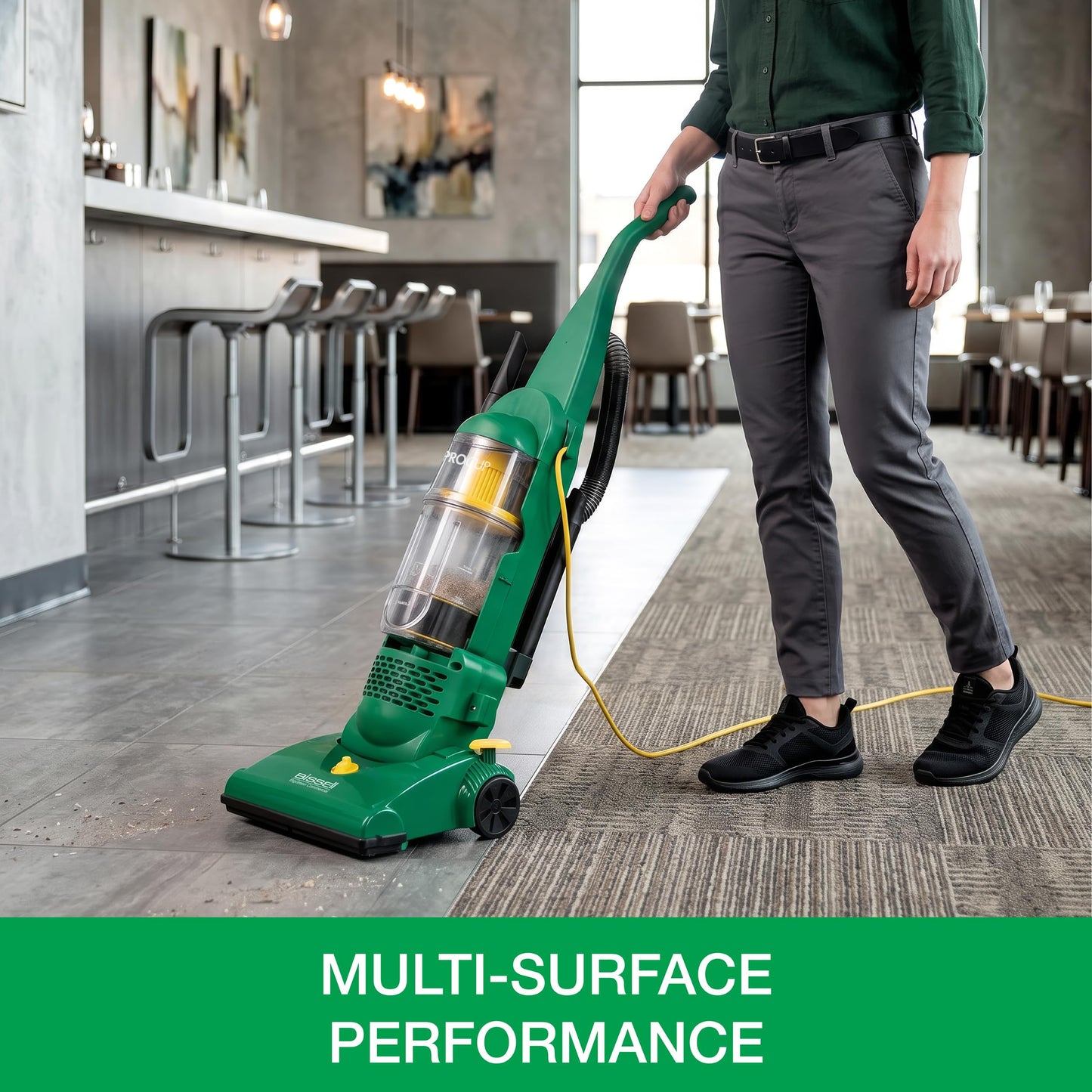 Bissell BGU1937T Commercial Bagless Upright Vacuum with Tools