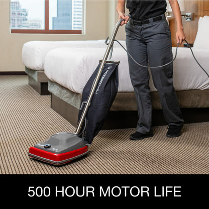 Sanitaire SC679K Commercial Bagged Upright Vacuum Cleaner Red 800W