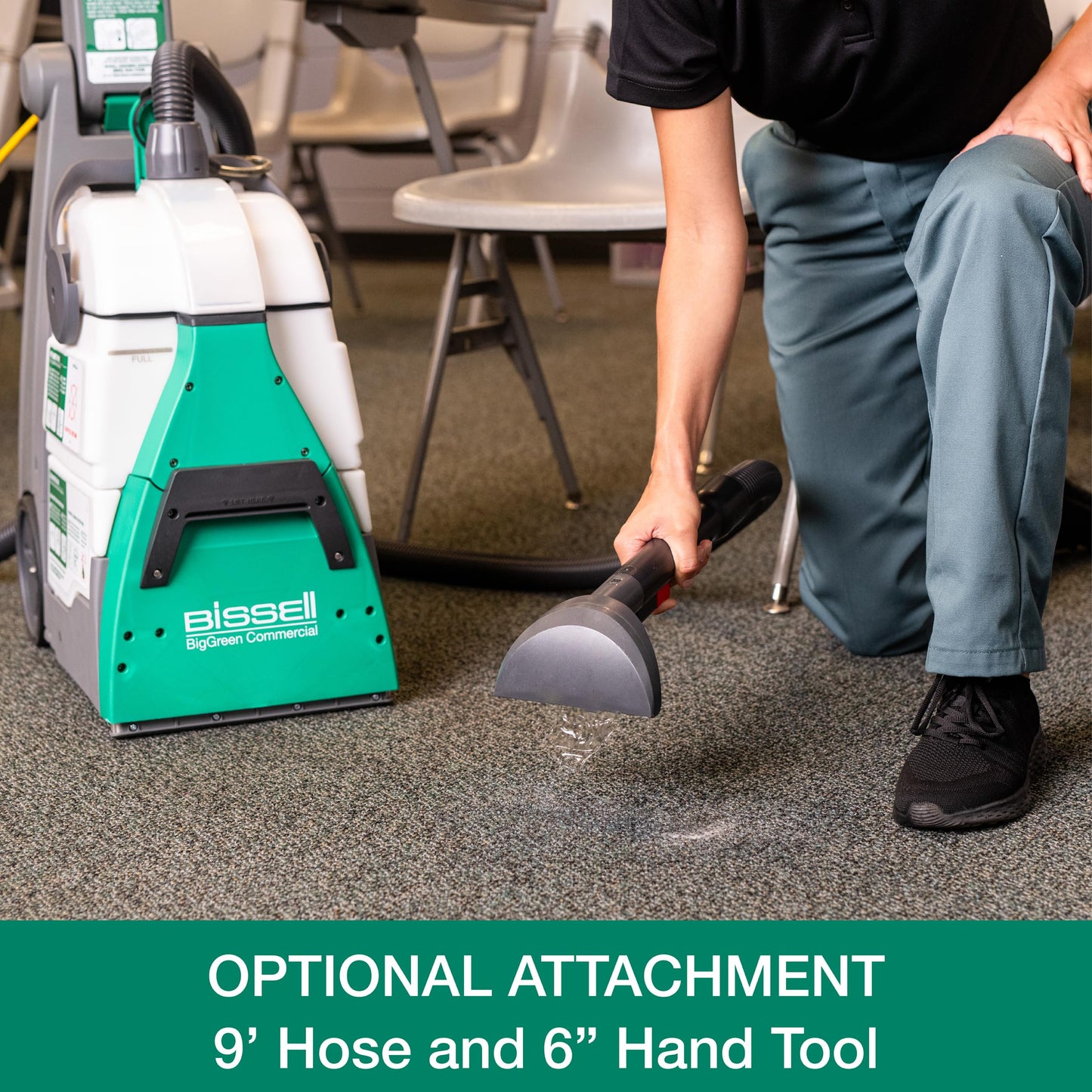 Bissell BigGreen BG10 Commercial 2-Motor Deep Cleaning Extractor