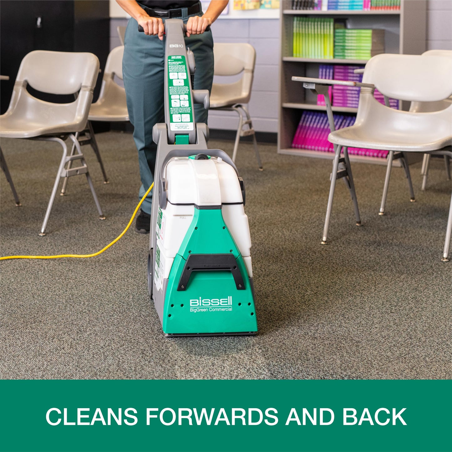 Bissell BigGreen BG10 Commercial 2-Motor Deep Cleaning Extractor
